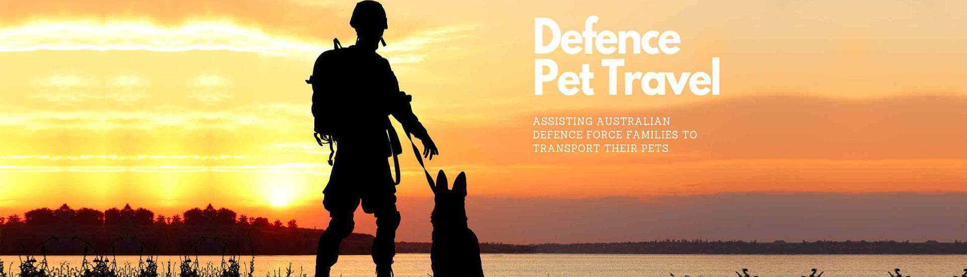 Defence pet travel